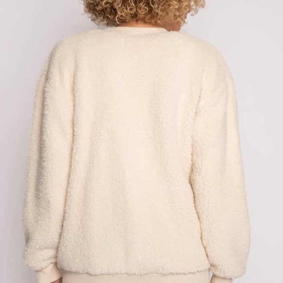 PJ SALVAGE - Shearling Cardigan ~ Brand New! With Tags! - Picture 4 of 4